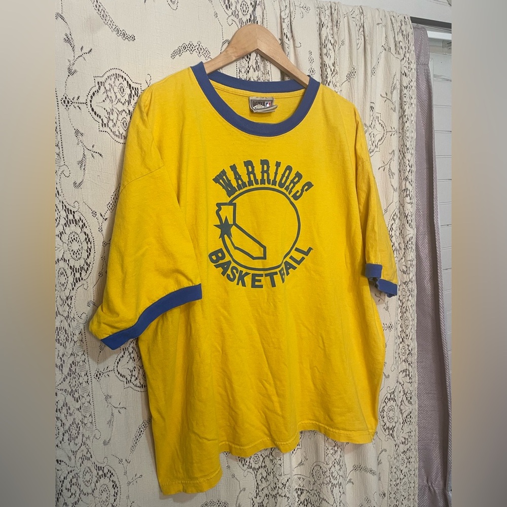 Hardwood classics: warriors basketball shirt - Picture 2 of 4